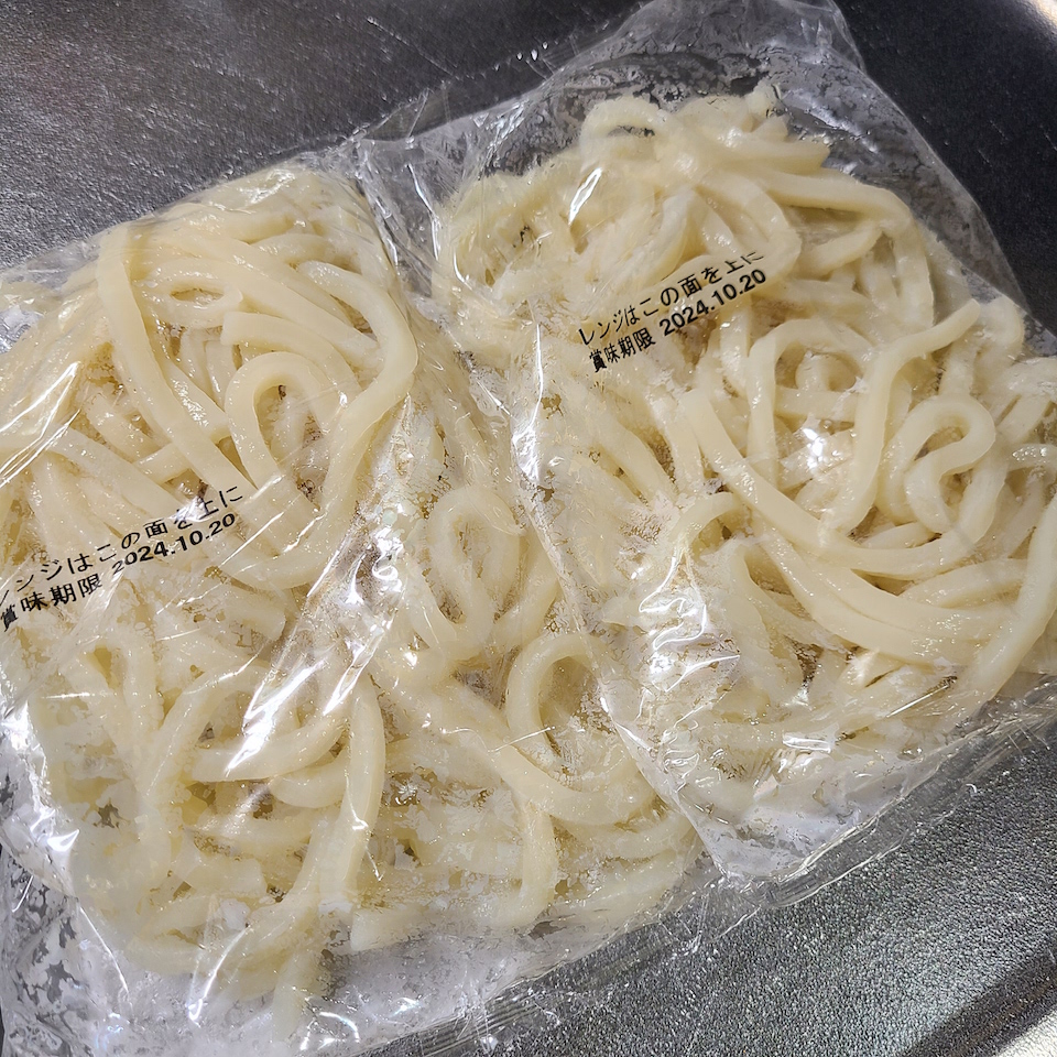 冷凍うどん