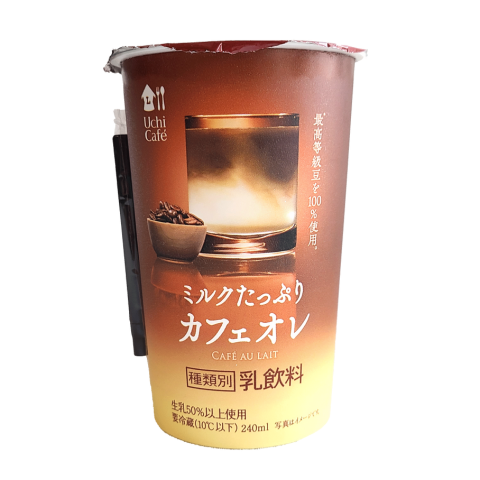 ローソン／ミルクたっぷりカフェオレ