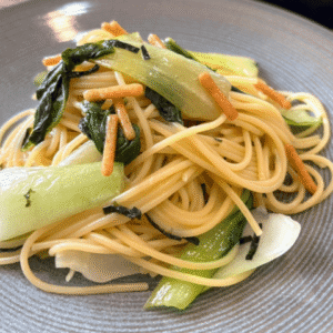 お茶漬けパスタ
